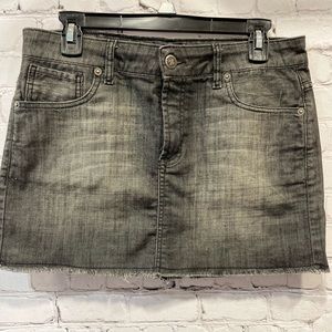 BLACK JEAN SKIRT wear WOMEN SIZE 4